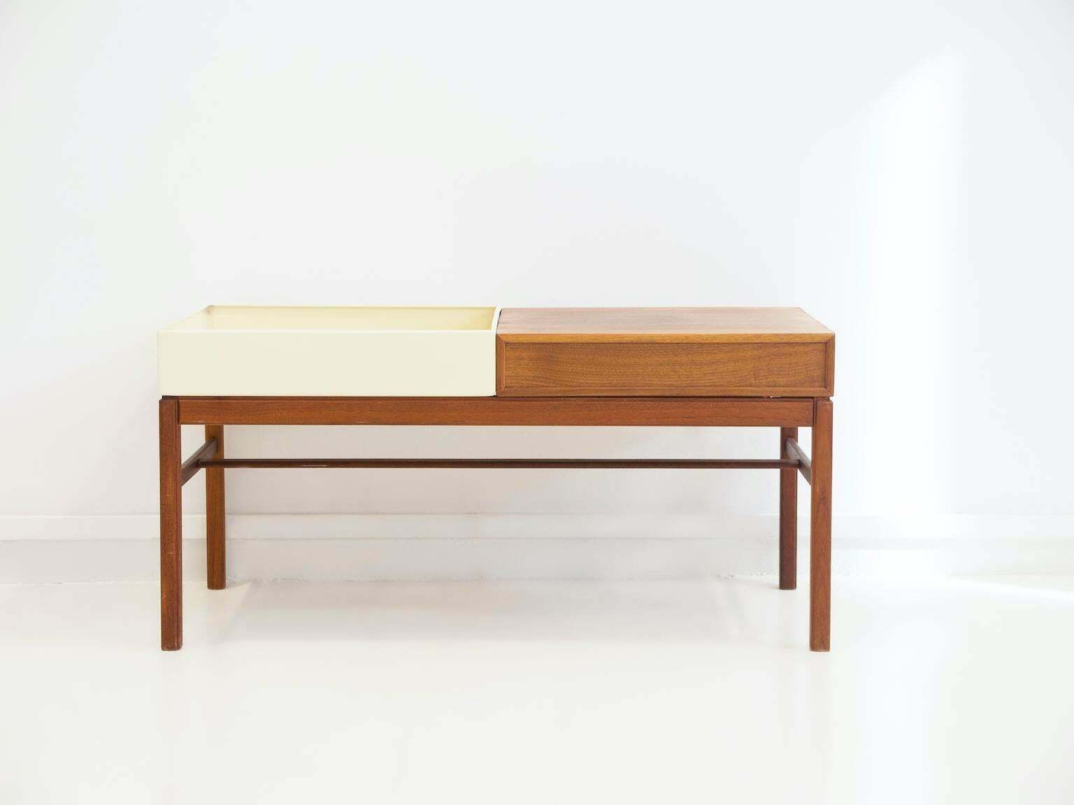 Furniture Teak Flower Table With A Drawer By Engström & Myrstrand £1,223.04 photo