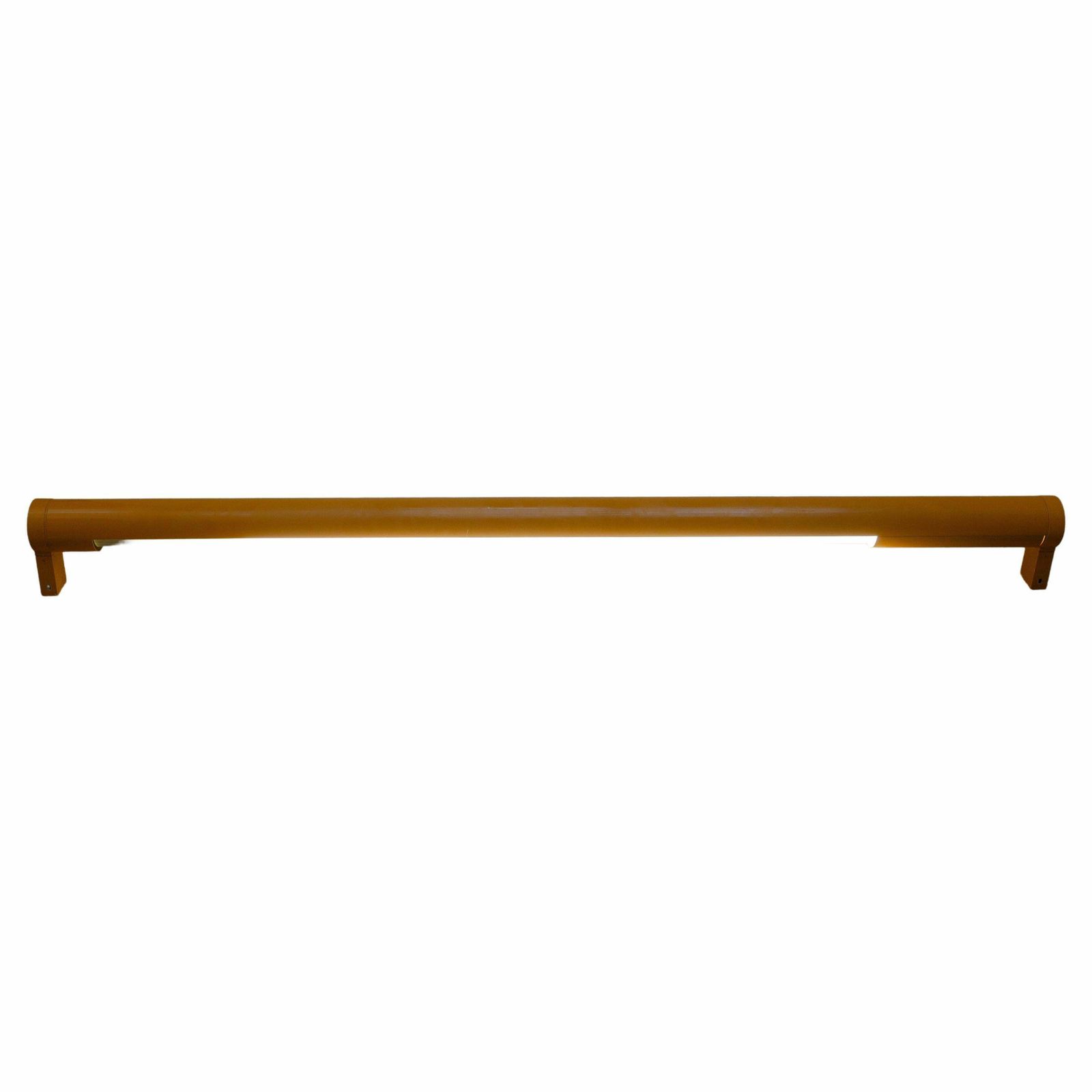 photo furniture Yellow Metal And Fluorescent Tube Wall Lamp, 1970s, Germany