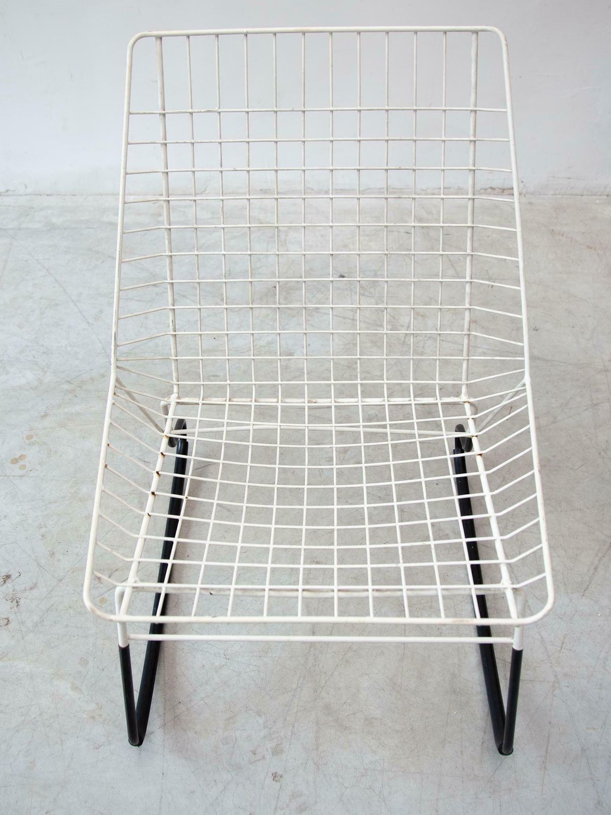 "Flamingo" Set Of Two Cees Braakman For Pastoe Rocking Chairs, 1950s photo vintage