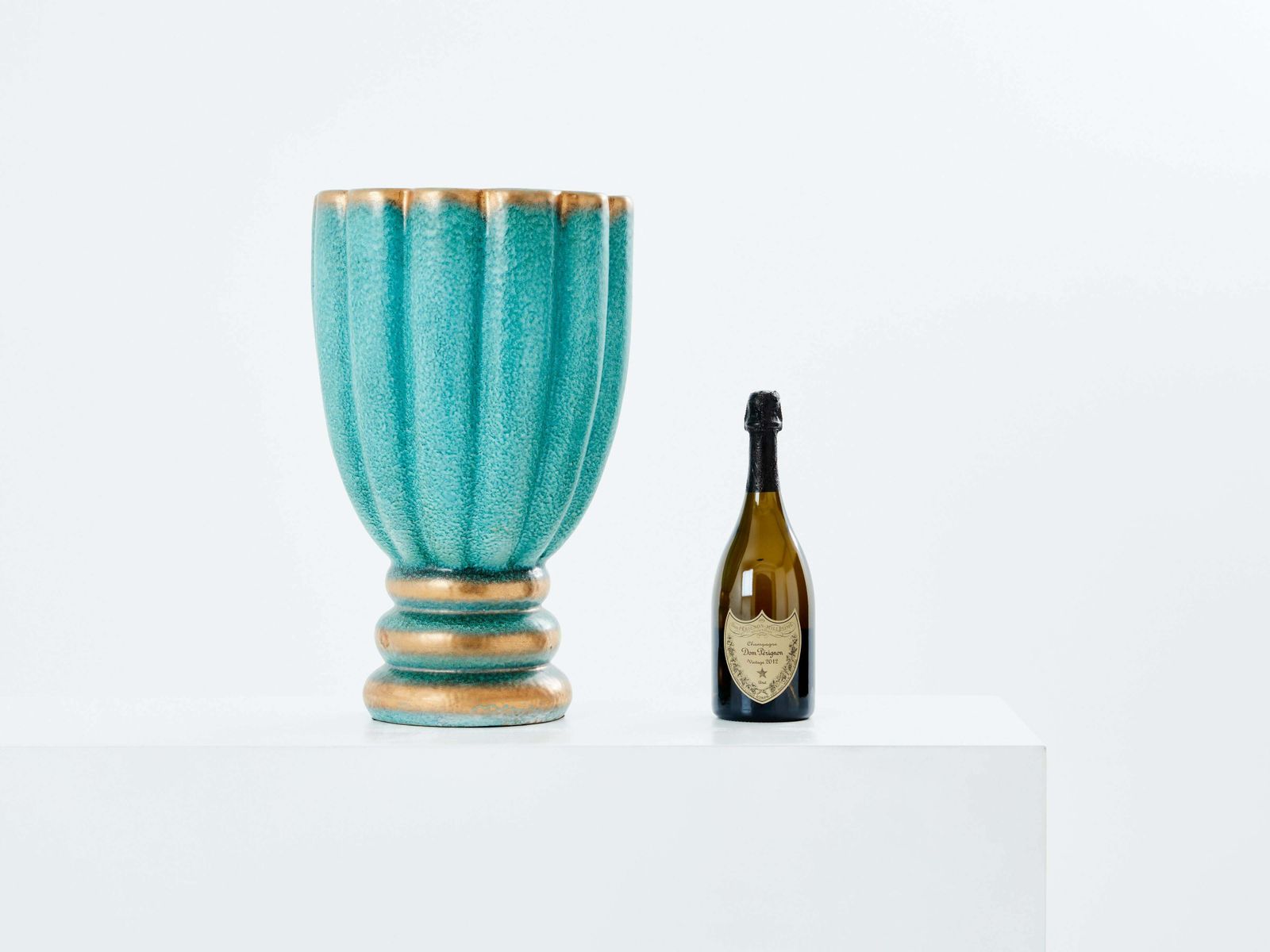 Grand vase en céramique de Deruta, Gabriele Bicchioni, 1930 photo furniture