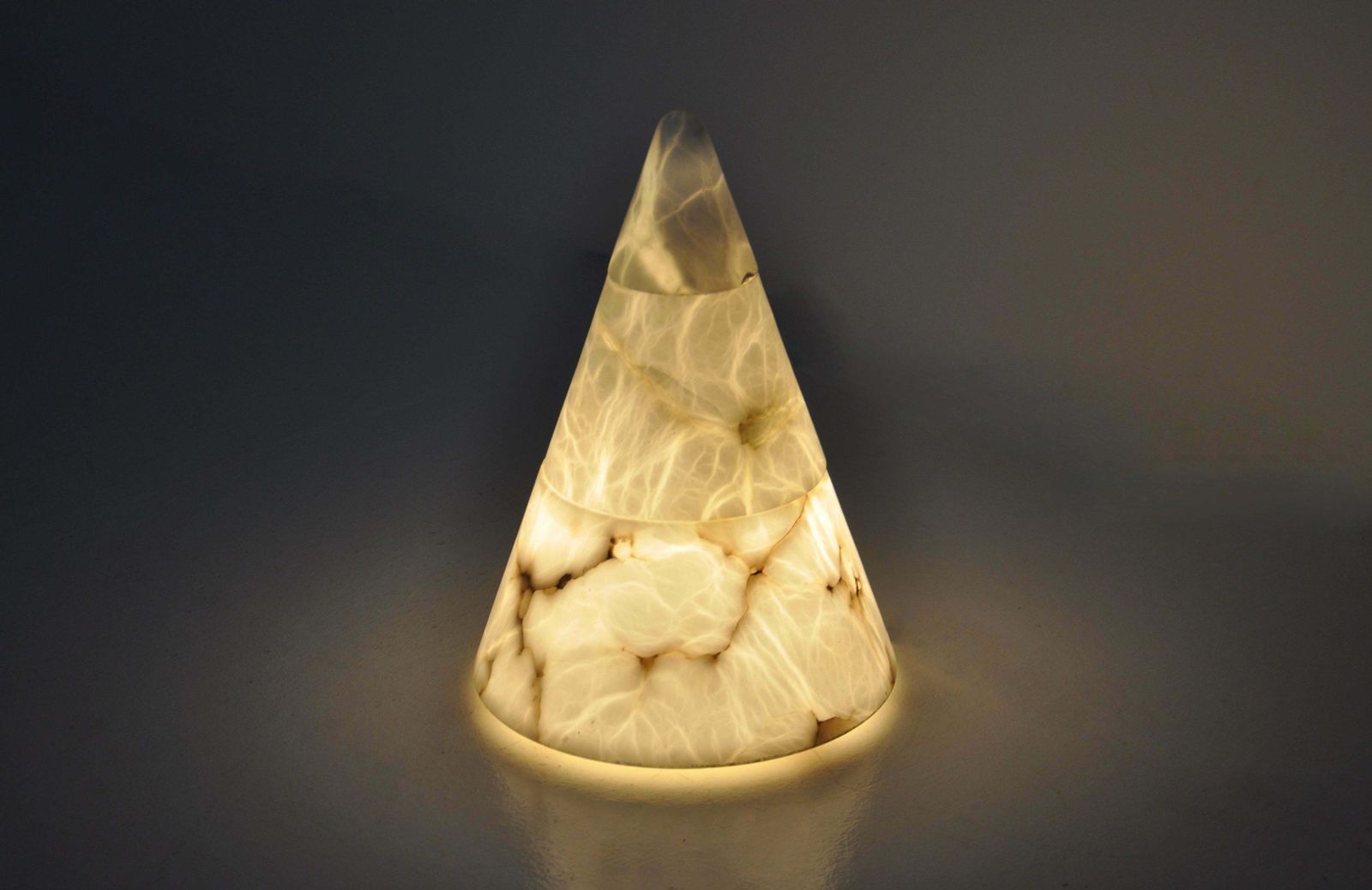Italian Marble Table Lamp, 1960s photo Lighting