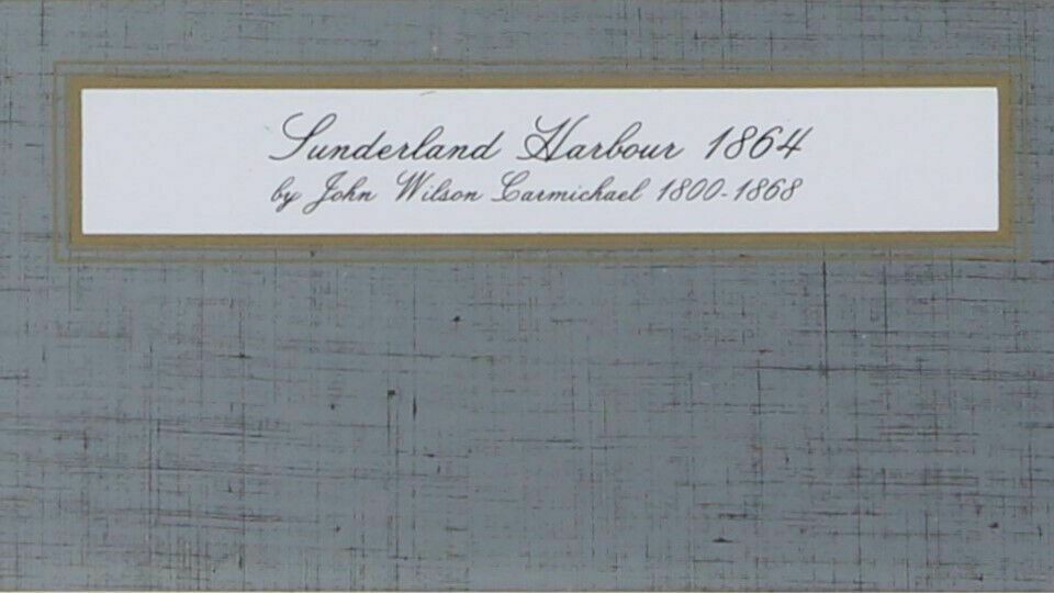 3 Prints Of Ship Scenes By John Wilson Carmichael photo vinterior