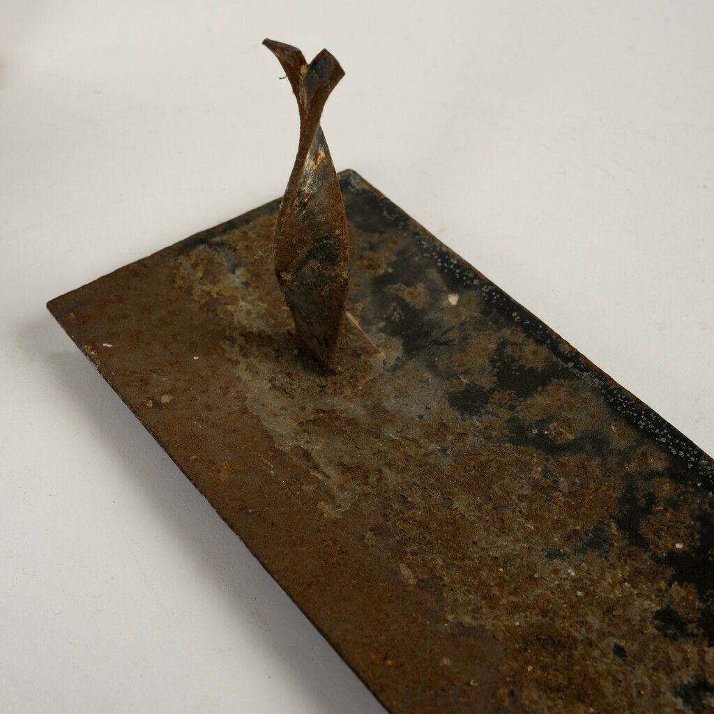 photo furniture Enameled Letter "I", 1970s, Vintage