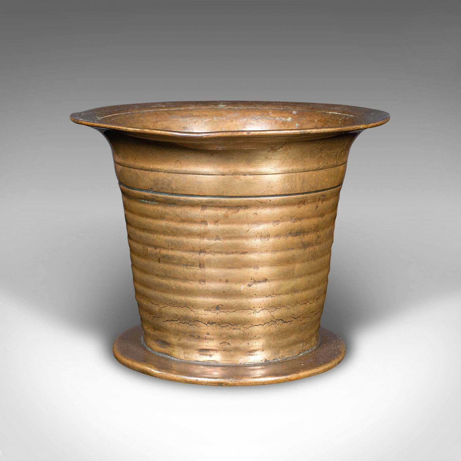 Antique Mortar And Pestle, English, Brass Apothecary Instrument, Victorian, 1850 photo vinterior