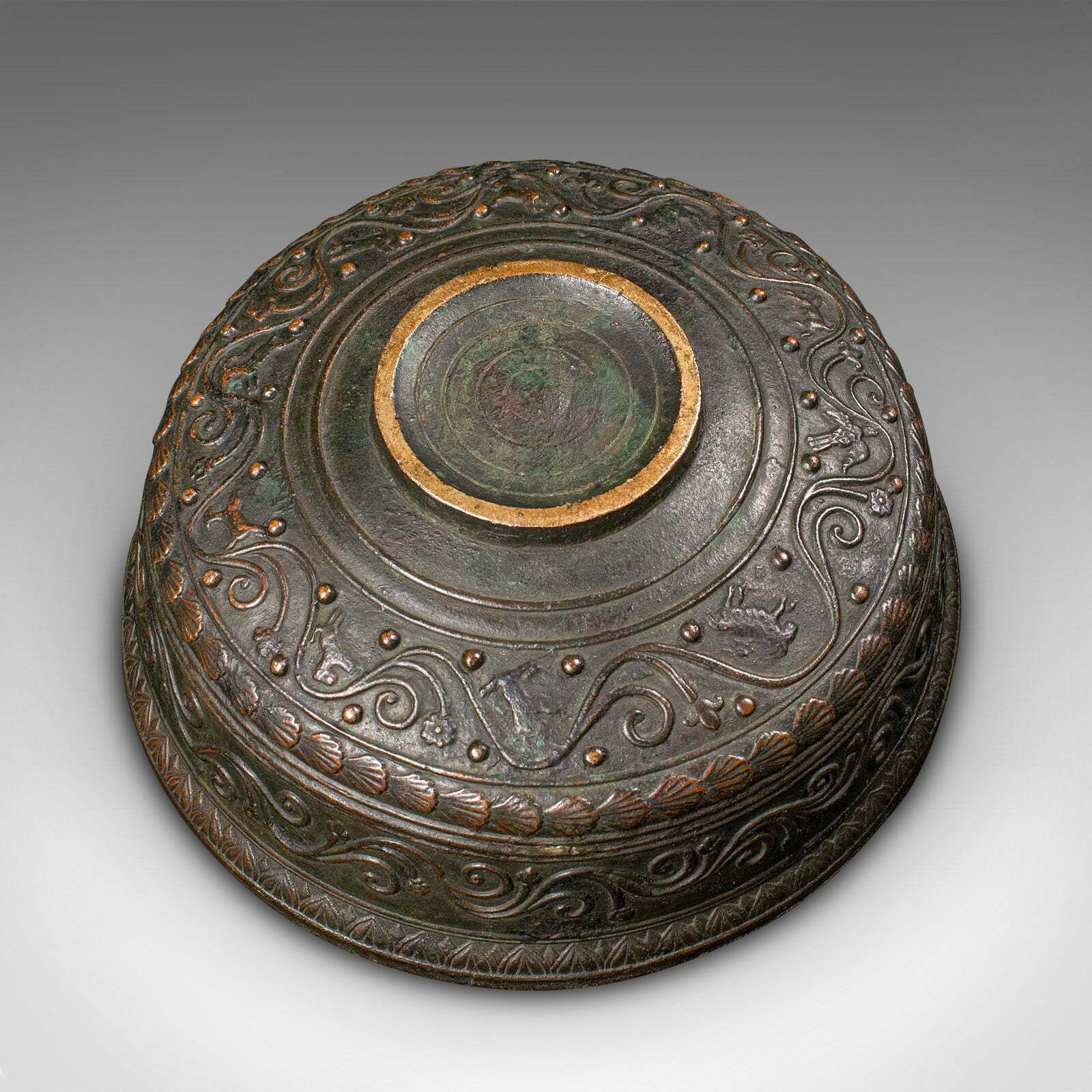 Antique Decorative Bowl, Japanese, Bronze Censer, Edo Period, Georgian, C.1750 photo buy