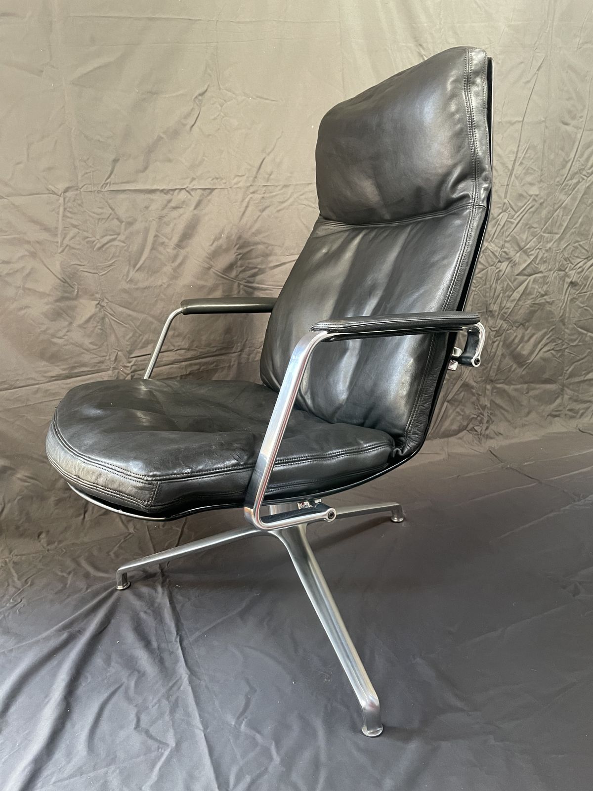Fabricus And Kastholm Fk86 Shell Lounge Chair For Walter Knoll 1960s photo furniture