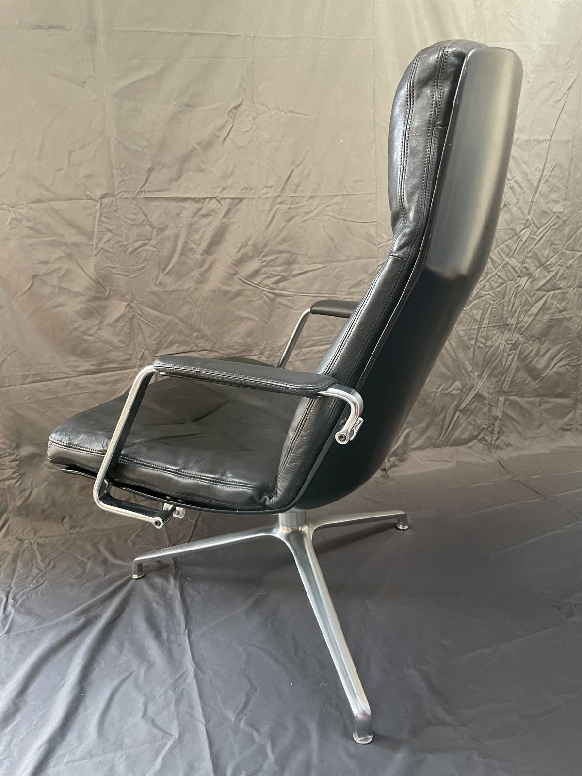 Fabricus And Kastholm Fk86 Shell Lounge Chair For Walter Knoll 1960s photo vinterior