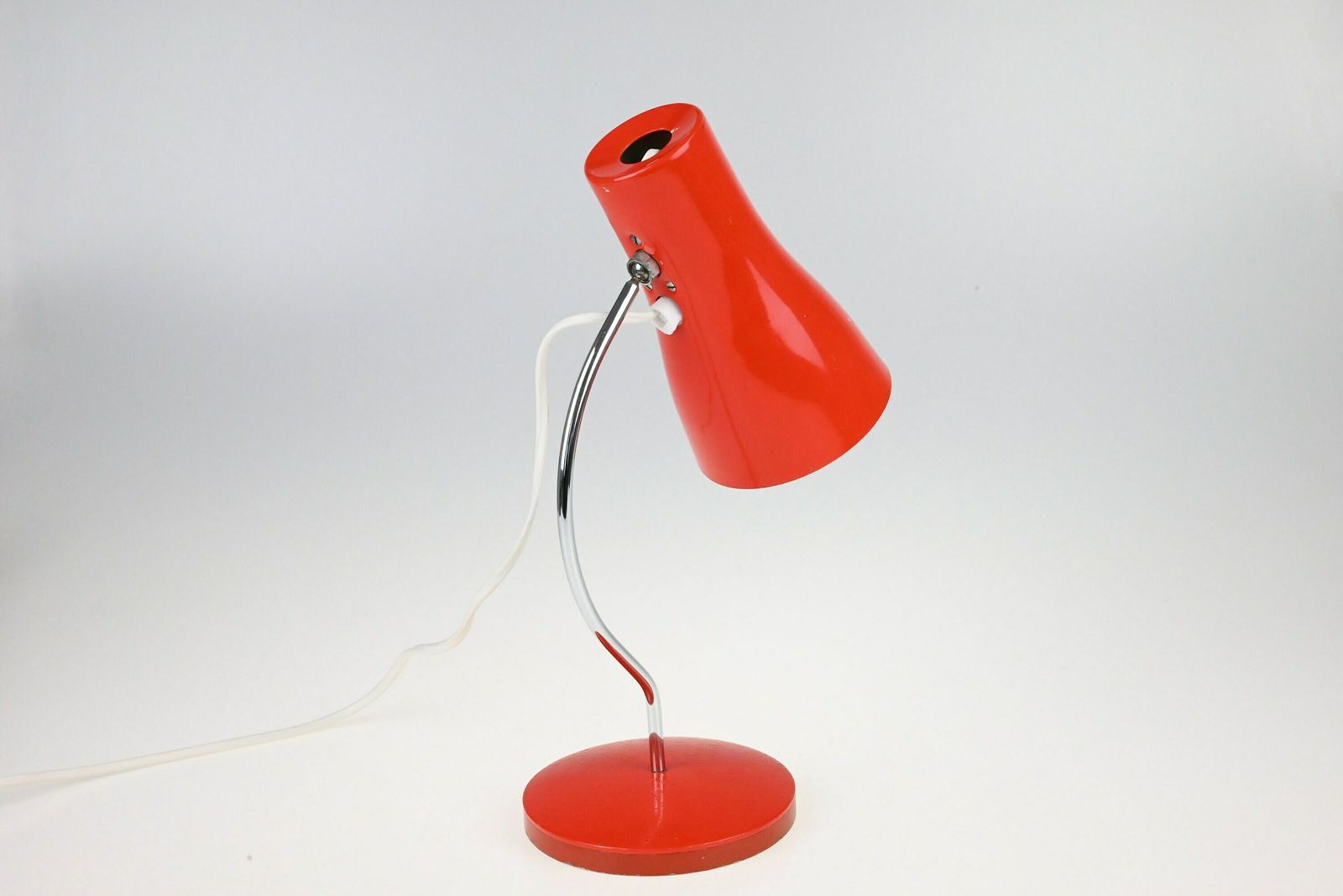 Industrial Desk Lamp, Industrial Lamp, Architect Lamp, Desk Lamp, Mid Century Lamp, Mid Century Lighting, Mid Century Light, Hurka, Napako photo for sale