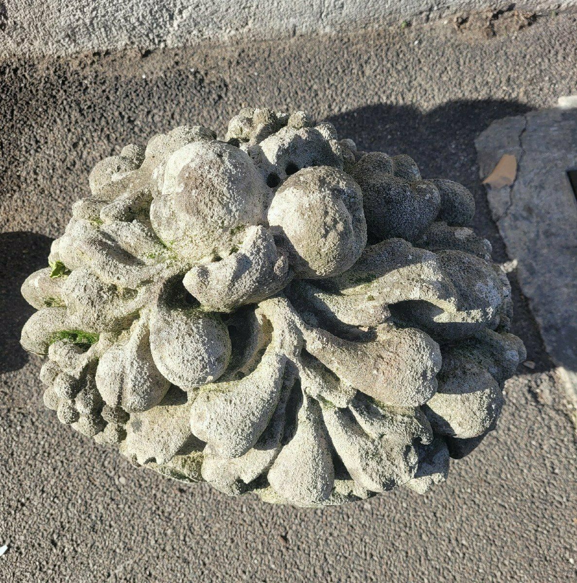 Fruit Bowls, Stone Garden Vases, Early 20th Century photo vinterior