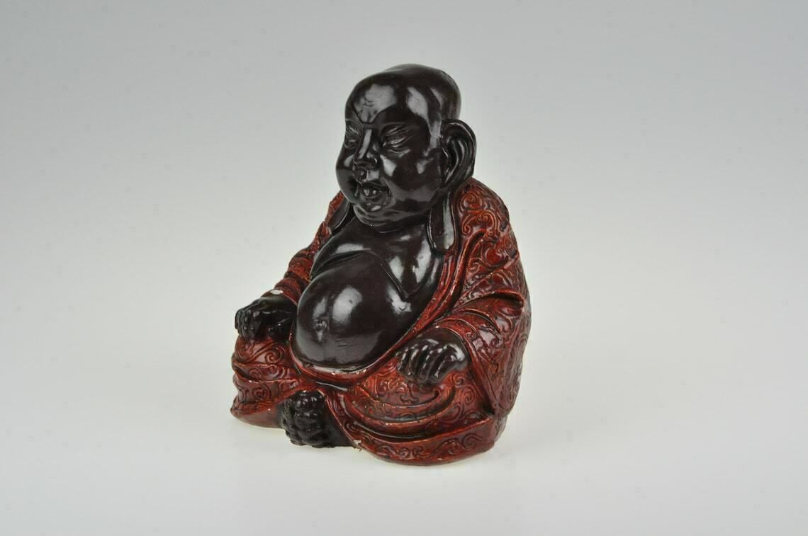 Vintage Plaster Buddha Statue, Buddha Statue, Buddha Figurine, Vintage Buddha Statue, Antique Buddha Statue, Plaster Statue photo for sale