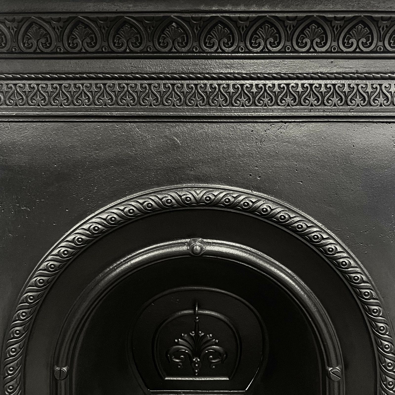 Antique Victorian Cast Iron Combination Fireplace photo Home Fixtures