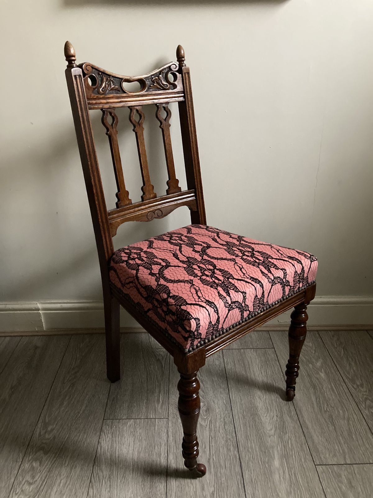 Hallway / Dining Chair Coral Lace Design photo for sale