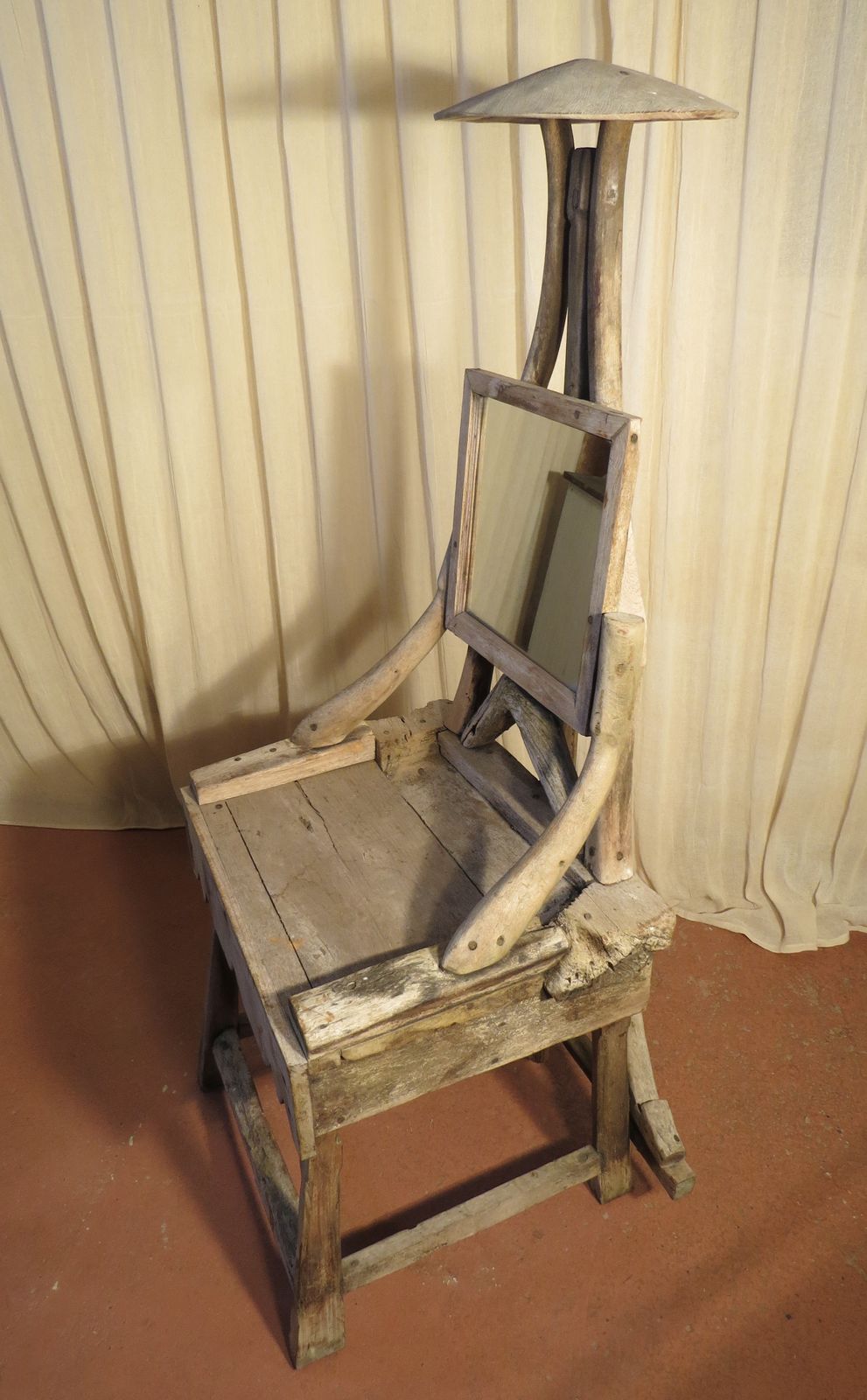 Rustic Tree Branch Table, Late 20th Century. photo furniture