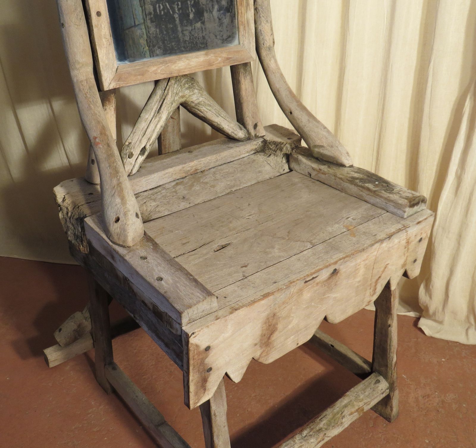 Rustic Tree Branch Table, Late 20th Century. photo for sale