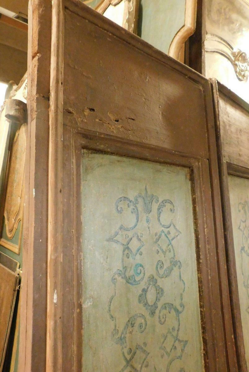 Interior Double Door, Lacquered And Painted, Umbria (Italy) photo vinterior