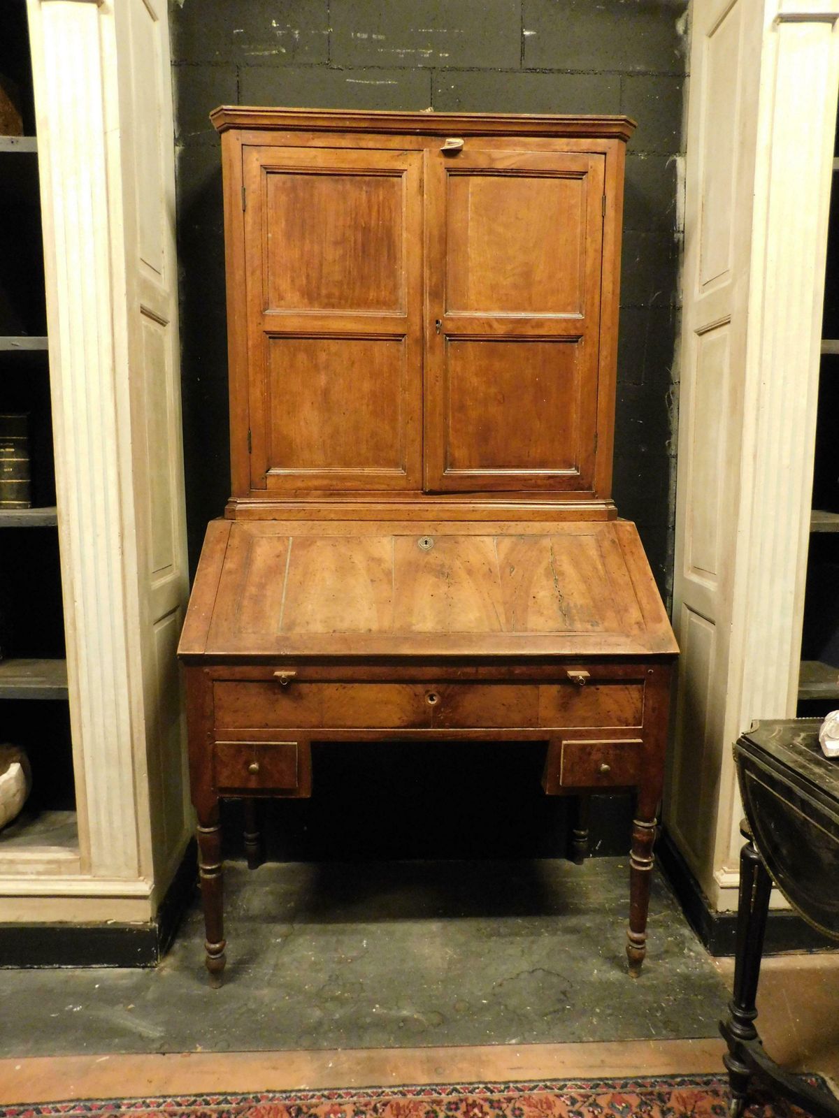 Cabinet With Flap, Walnut Desk, Italy photo buy