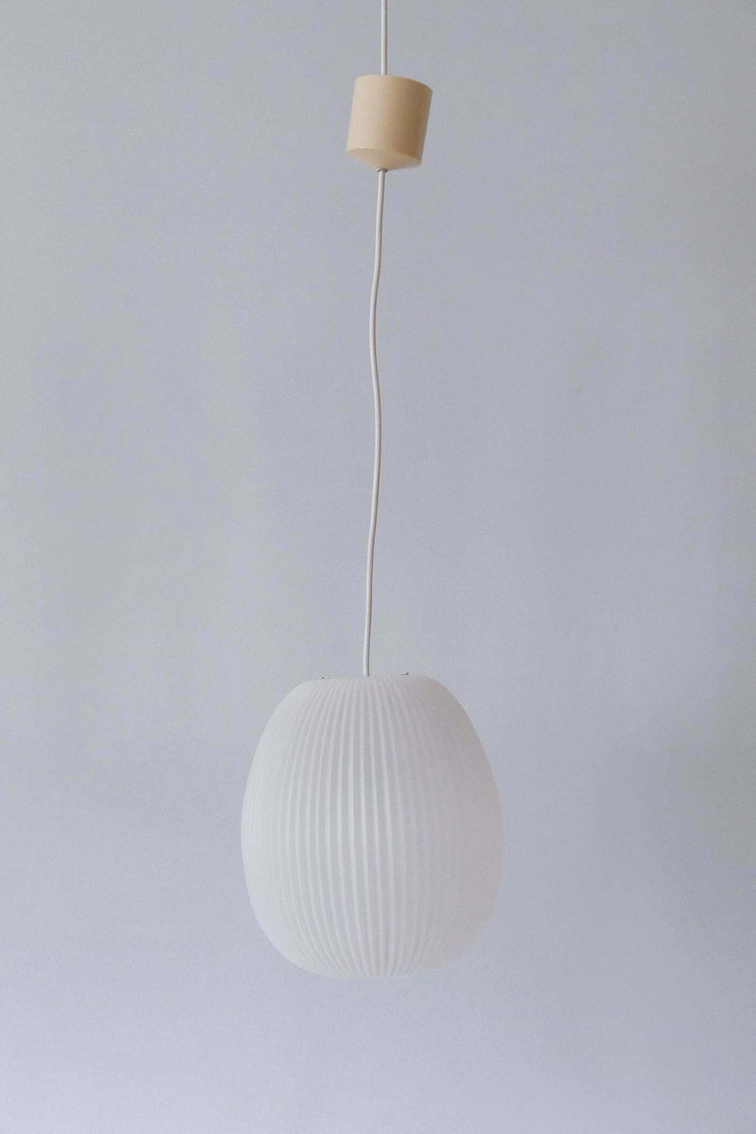 Lovely Mid Century Modern Pendant Lamp By Aloys F. Gangkofner Für Erco 1960s photo for sale