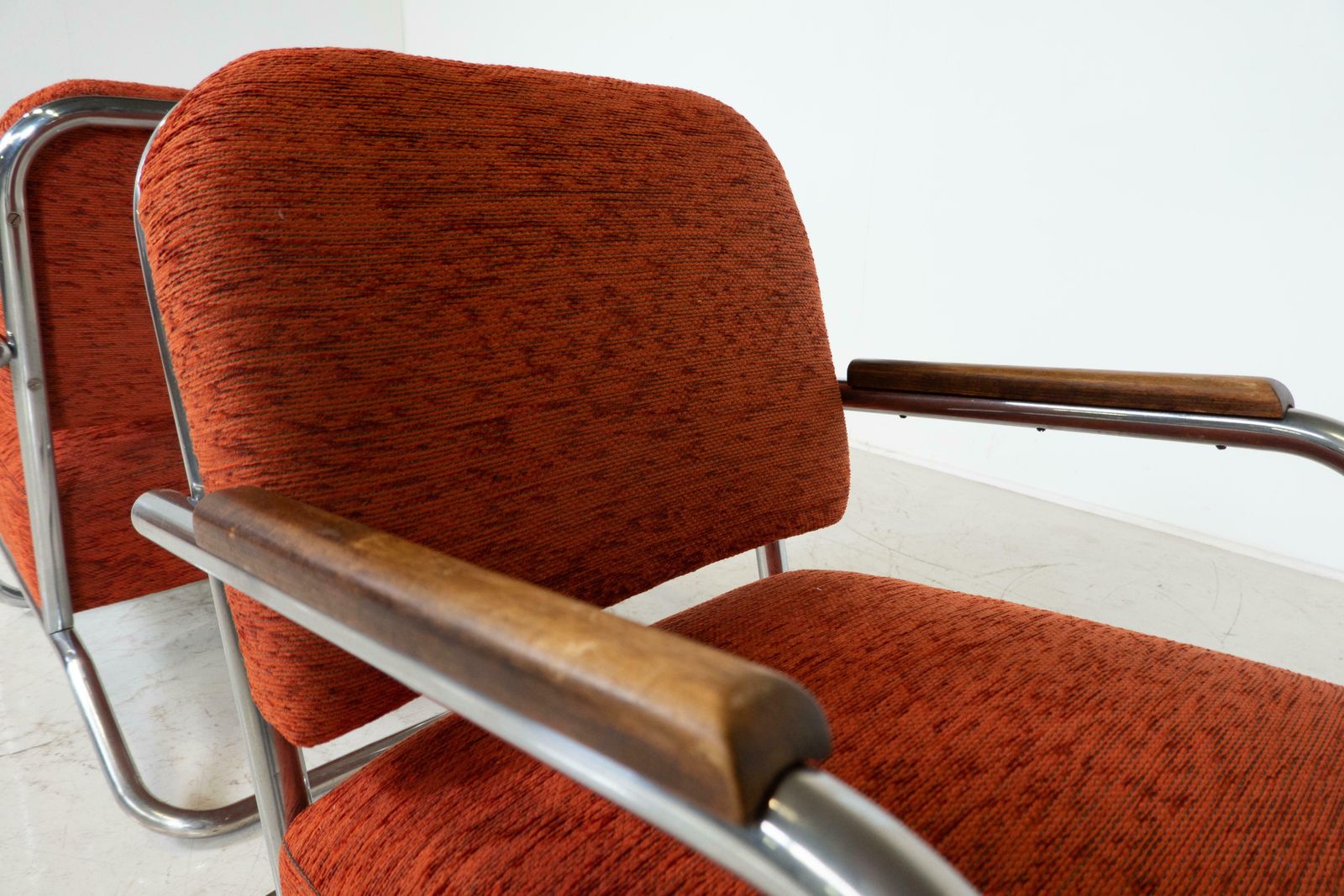 Pair Of Bauhaus Armchairs, Hynek Gottwald   1930s photo 5969.0