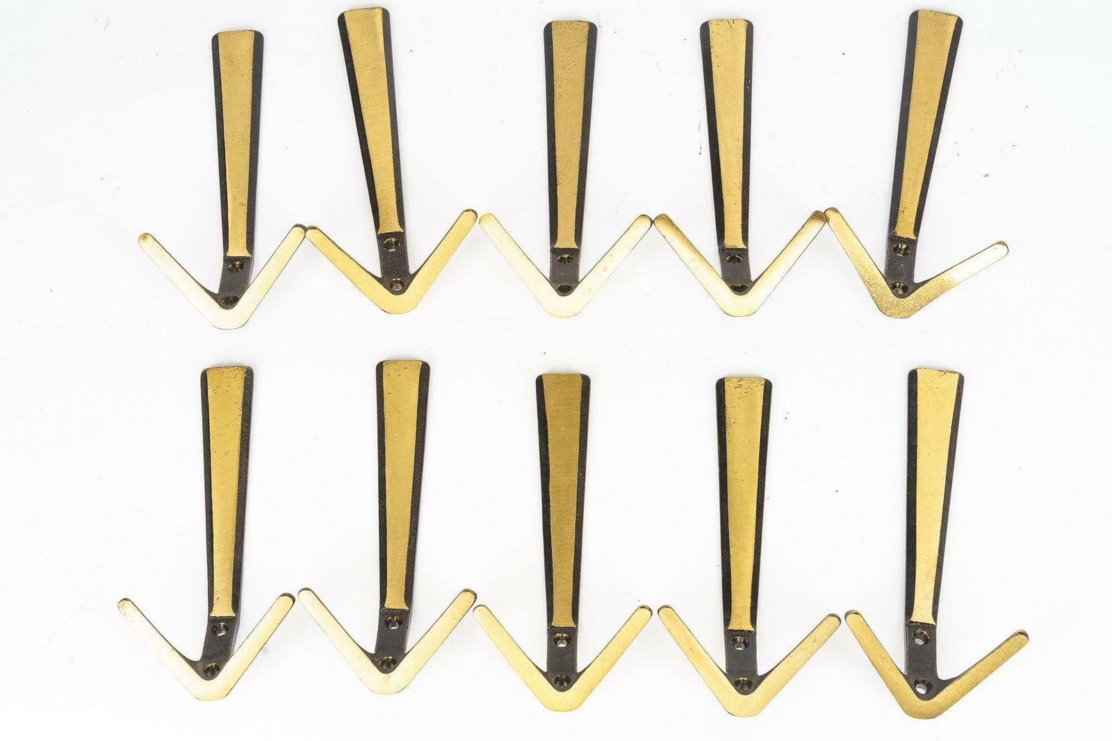 10 Wall Hooks By Herta Baller, Around 1950s photo for sale