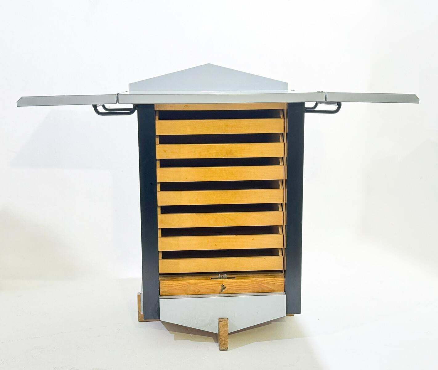 Mid Century Modern Secretary, Memphis Style photo buy