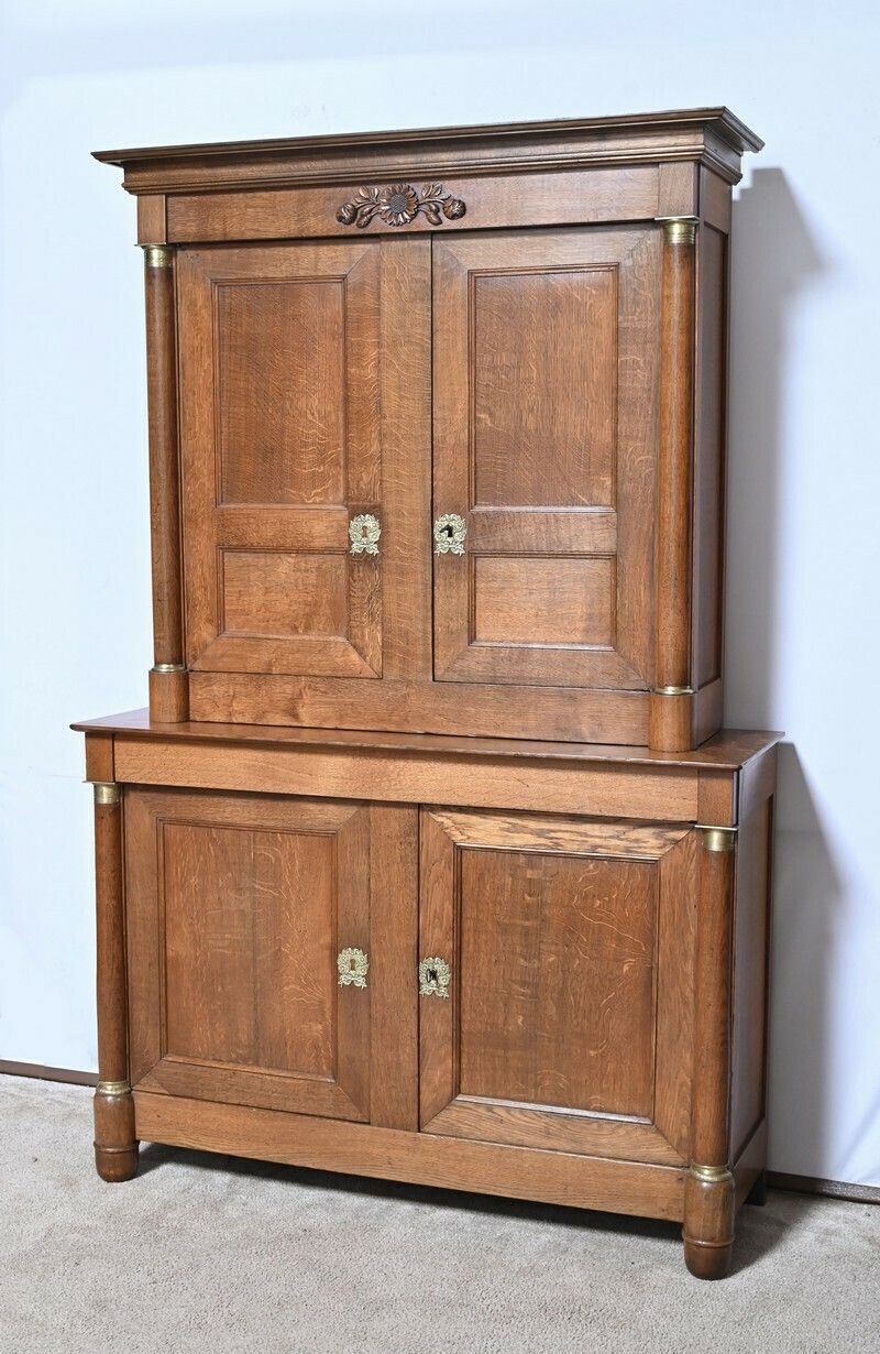 Two Body Property Buffet In Oak, Empire Period – 1st Part 19th photo for sale