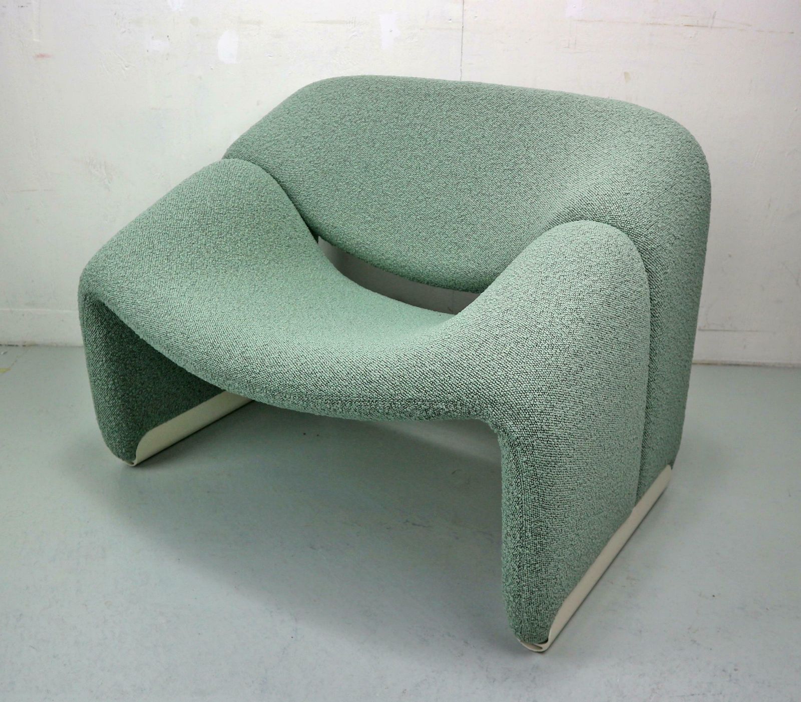 Pierre Paulin Set Of 2 F598 Groovy Armchairs For Artifort New Upholstery, 1972 photo 7804.0
