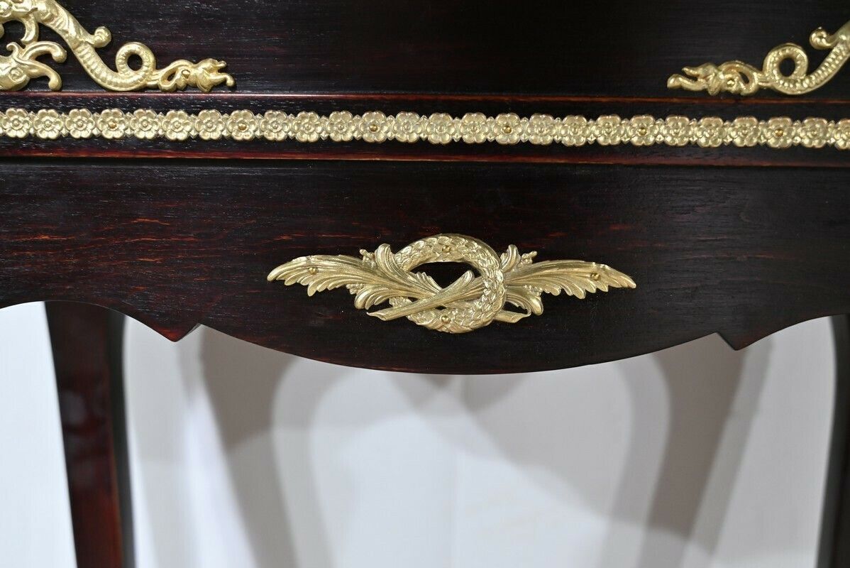 photo buy Middle Display Table In Stained Mahogany, Louis XV Style, Napoleon III Period – Mid 19th Century