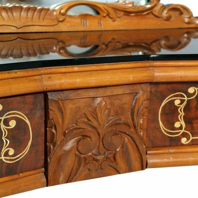 1930s Vanity Art Nouveau Console Fratelli Testolini Venise , Style Paolo Buffa photo 10500.0