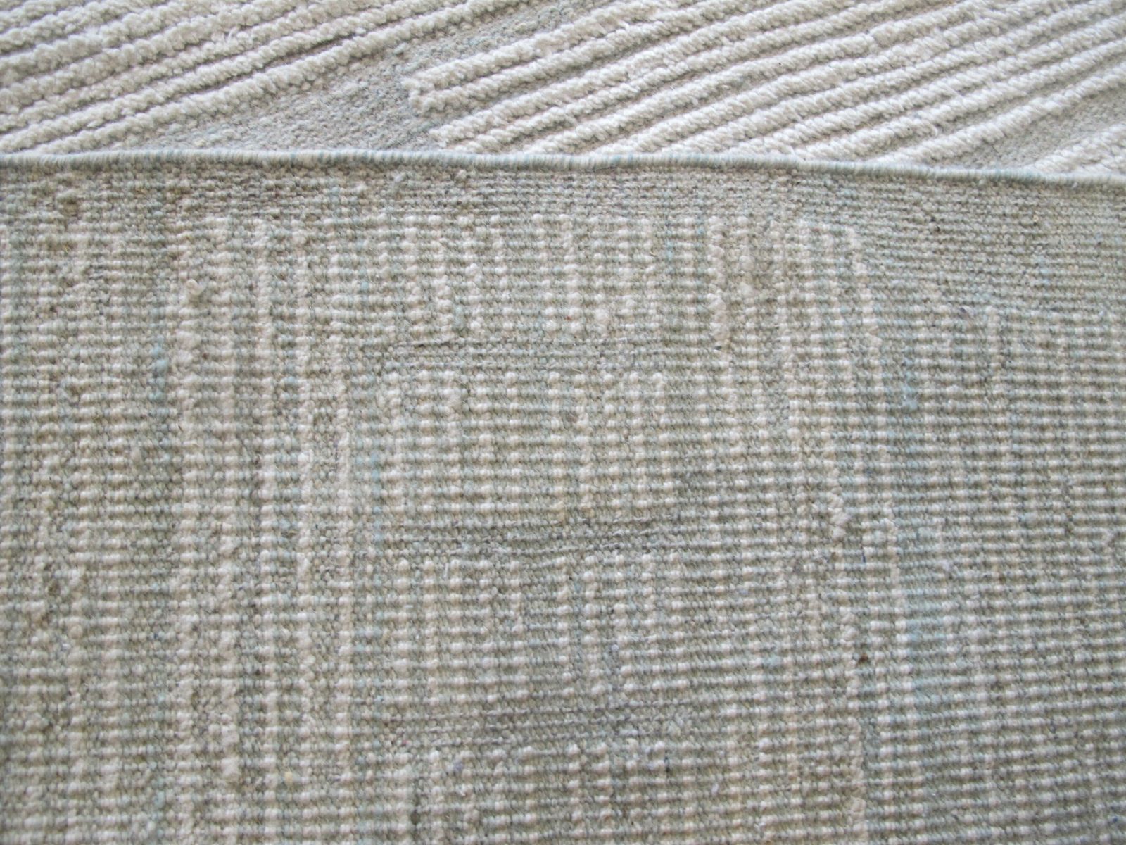2950.0 Modernist Hand Knotted Wool Carpet, 3.34m X 2.45m photo