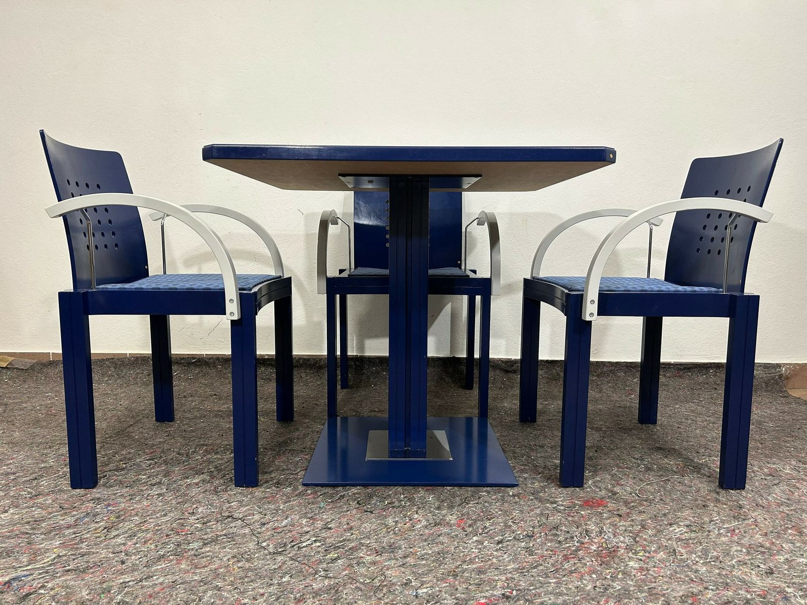 Vintage Postmodern Table By Michael Thonet Vienna / Memphis Style Furniture/ Retro Table / Designer Table