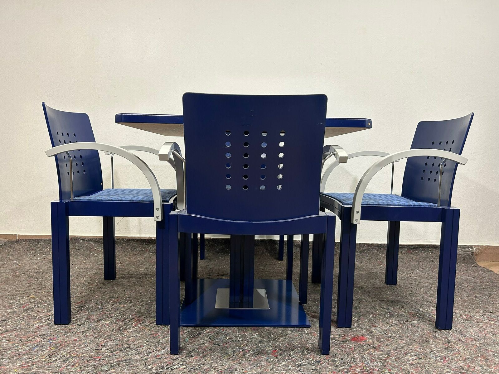 photo furniture Vintage Postmodern Table By Michael Thonet Vienna / Memphis Style Furniture/ Retro Table / Designer Table