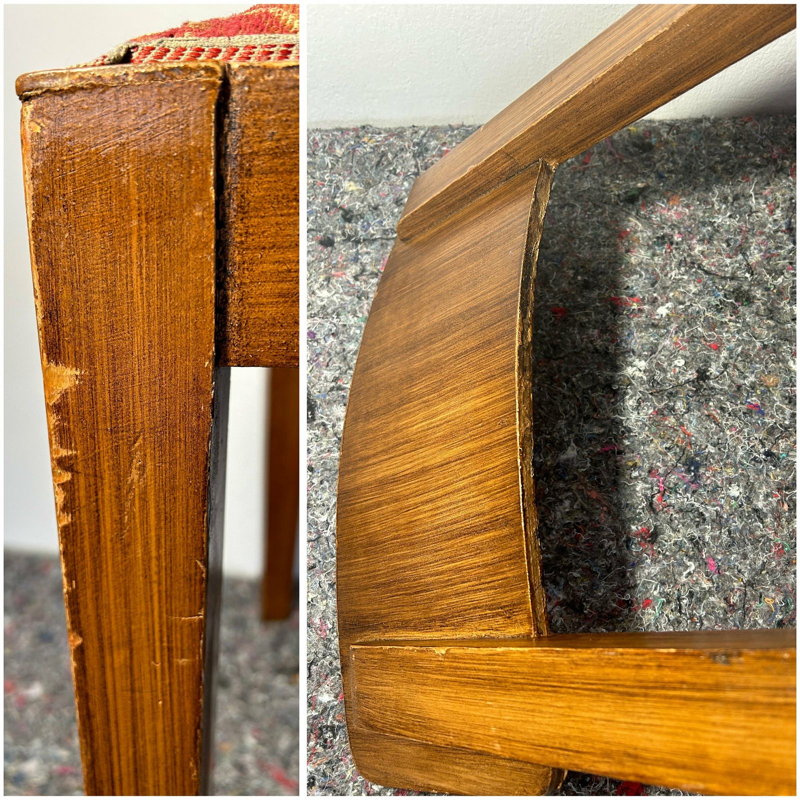 photo furniture Vintage Dining Chair Wood And Cane, Art Decoo Chair, Mid Century Modern, Retro Wood Chair , Retro Decor , Vintage Decor , Dining Chair