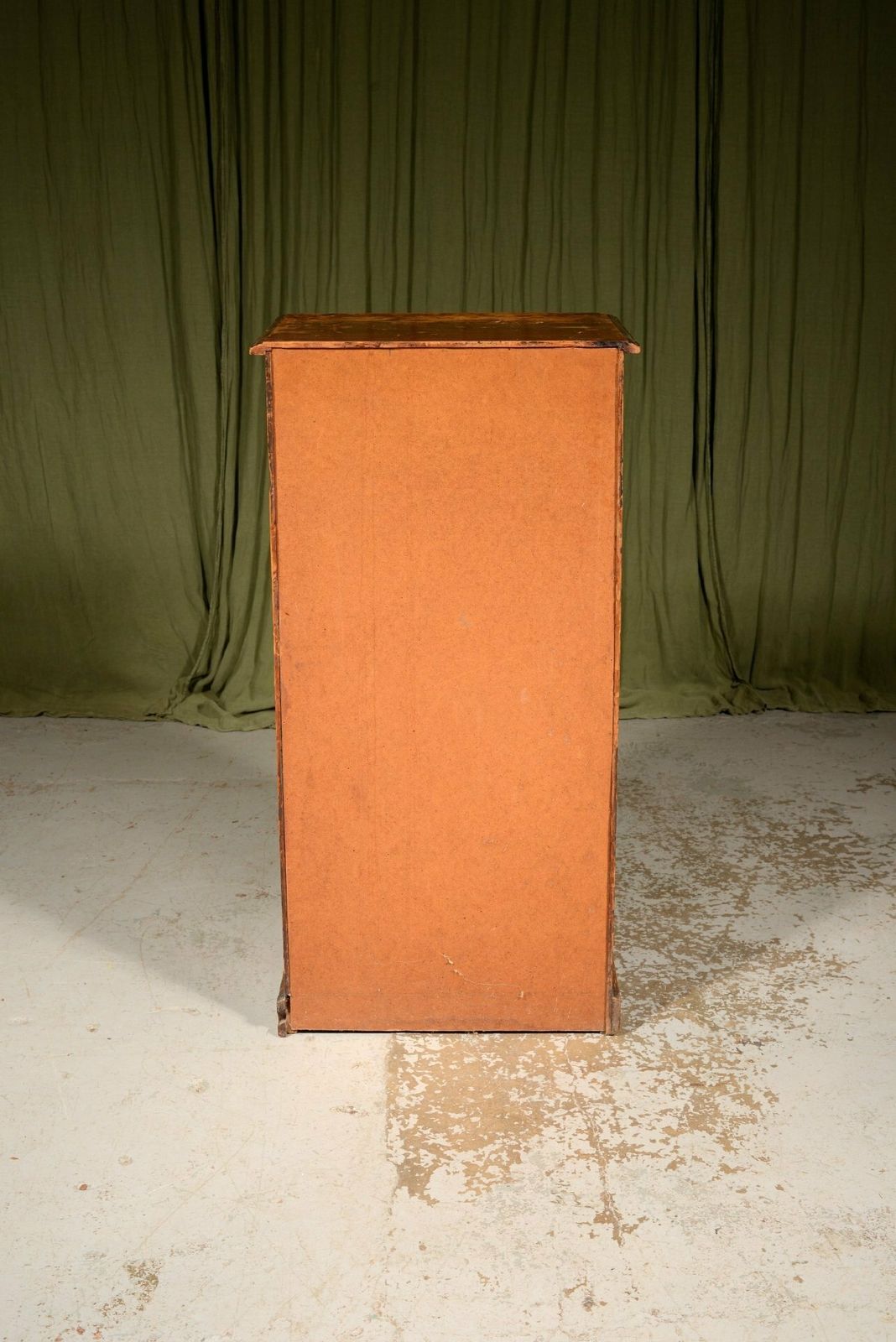 A William IV Distressed Pine And Mahogany Wellington Collector's Chest   C.1835 photo buy