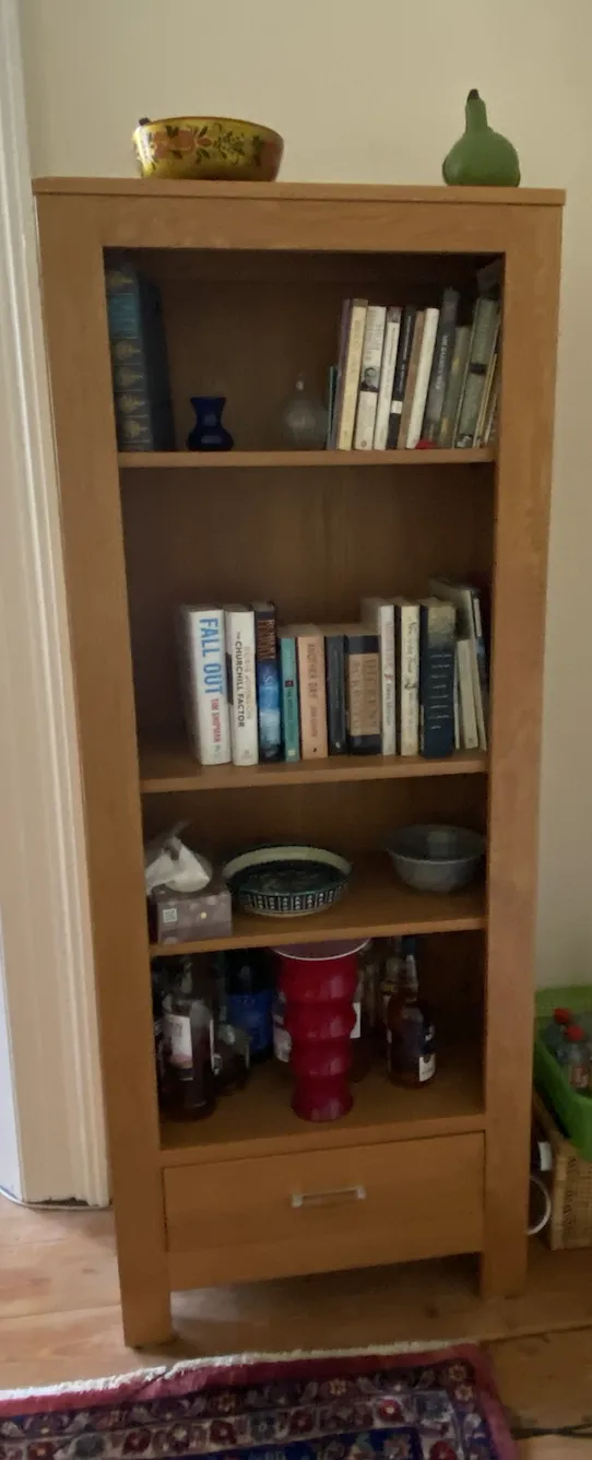 Solid Oak Bookcase photo furniture