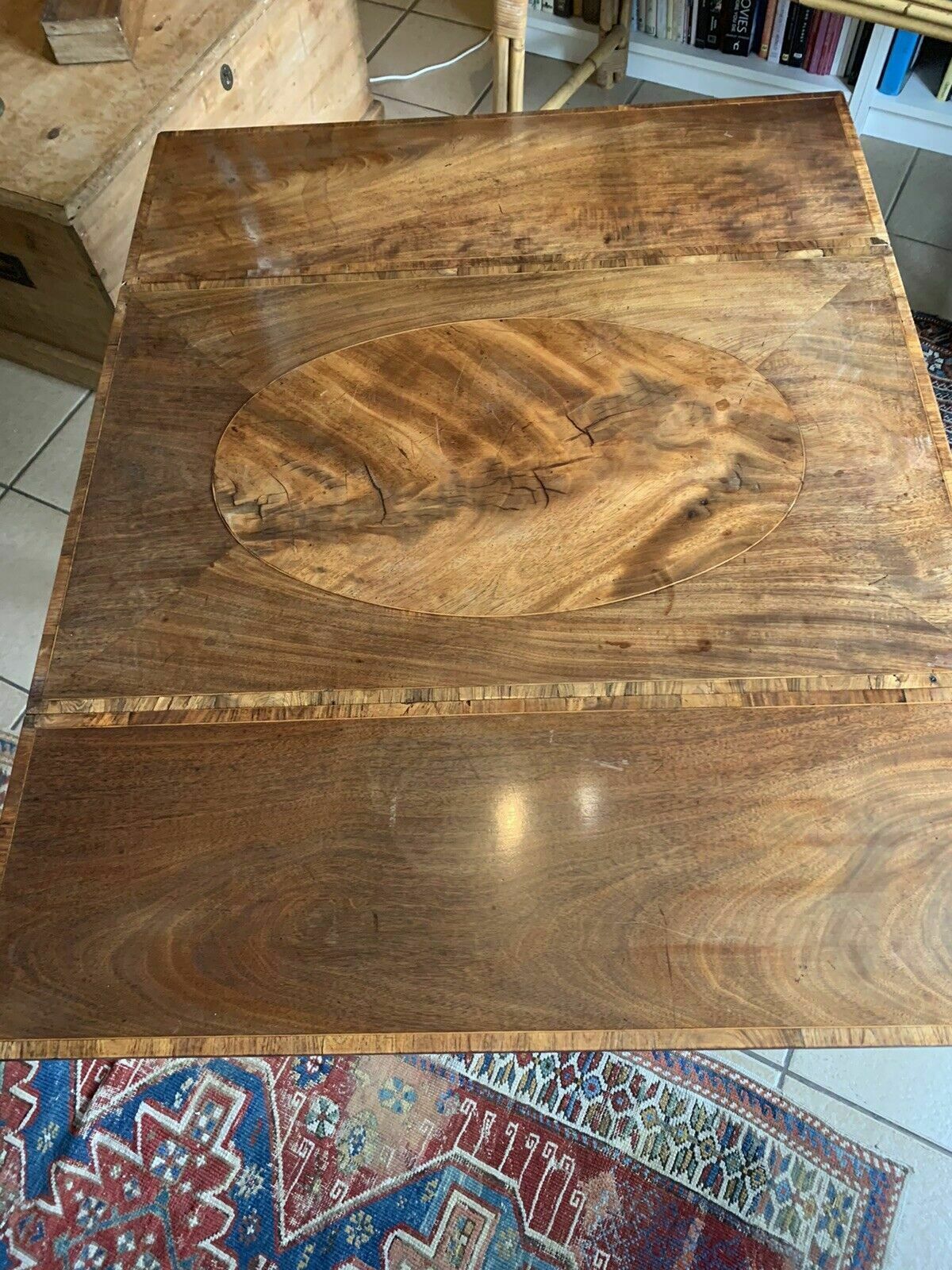 A Fine Georgian Mahogany Pembroke Table photo vintage