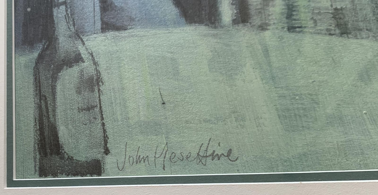 John Heseltine (British, 1923 2016) Original Illustration Or Commercial Oil Painting C. 1970s photo Art