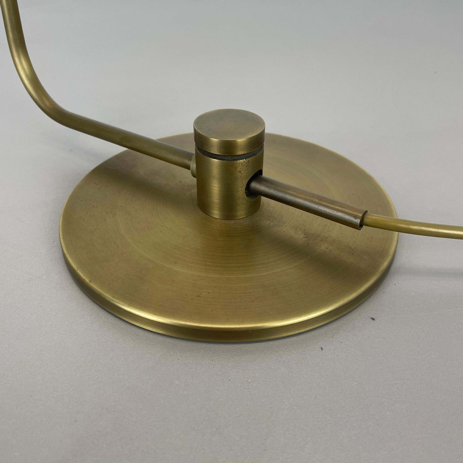 Brass Table Light By Rosemarie And Rico Baltensweiler Attrib., Switzerland 1970s photo buy