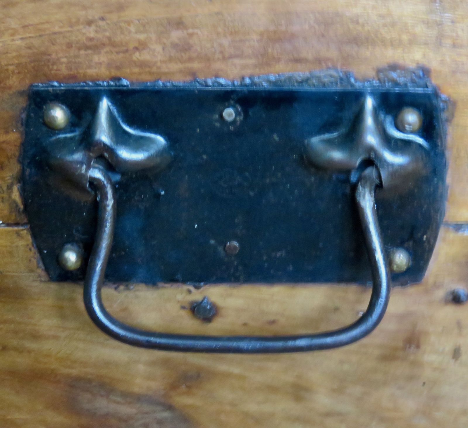 Cargo Trunk Or Seat. Wood And Metal, Frane Around 1900. photo buy