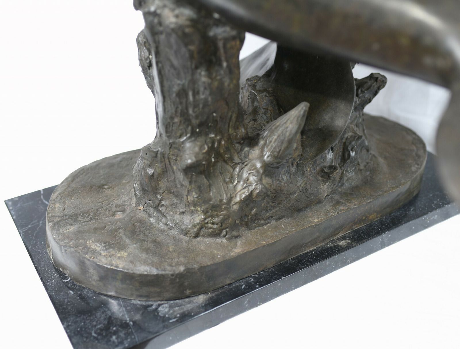 photo for sale Bronze Dolphin Statue Garden Porpoise Casting