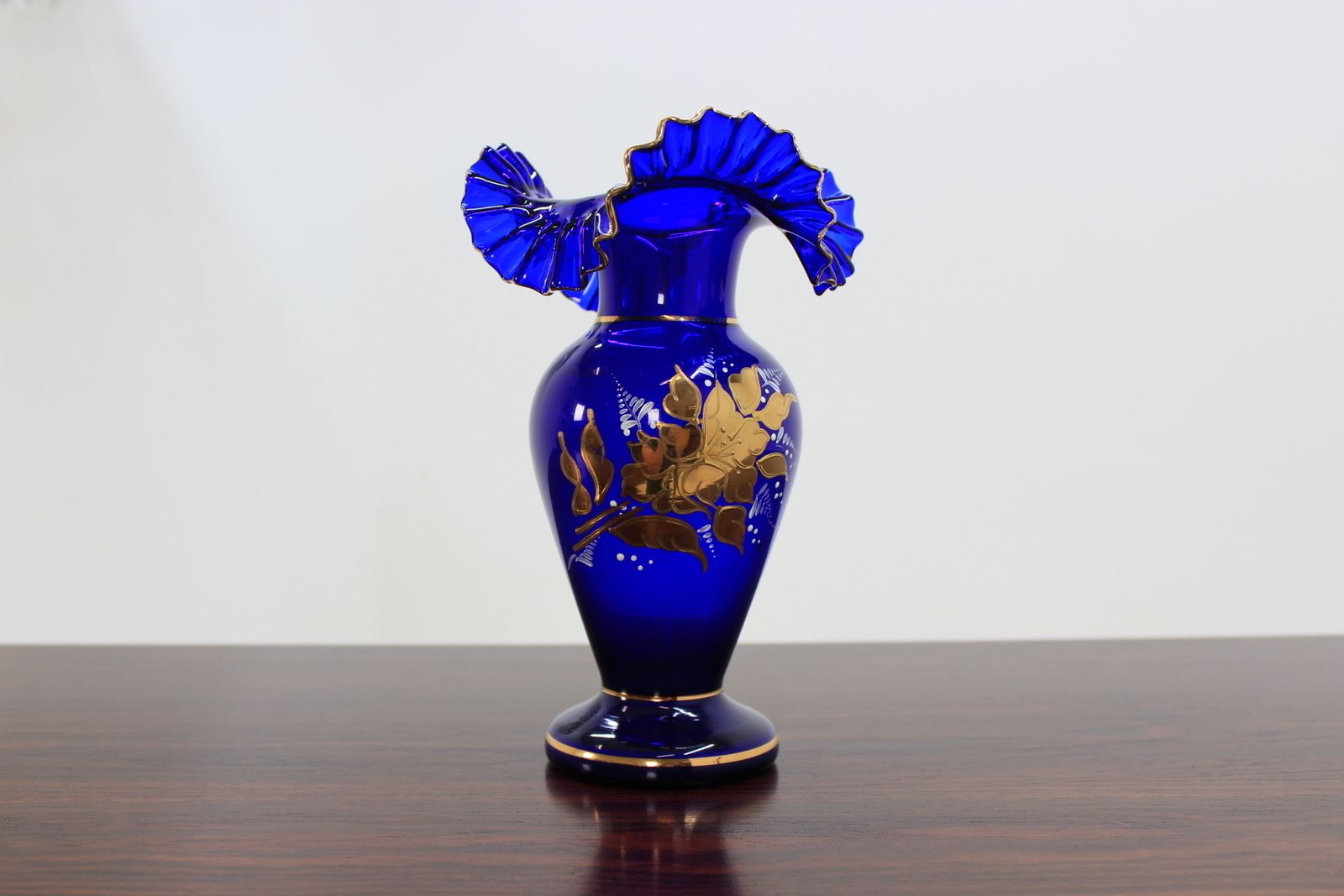 Czech Glass Vase By Novoborské Sklo, 1970´S. 