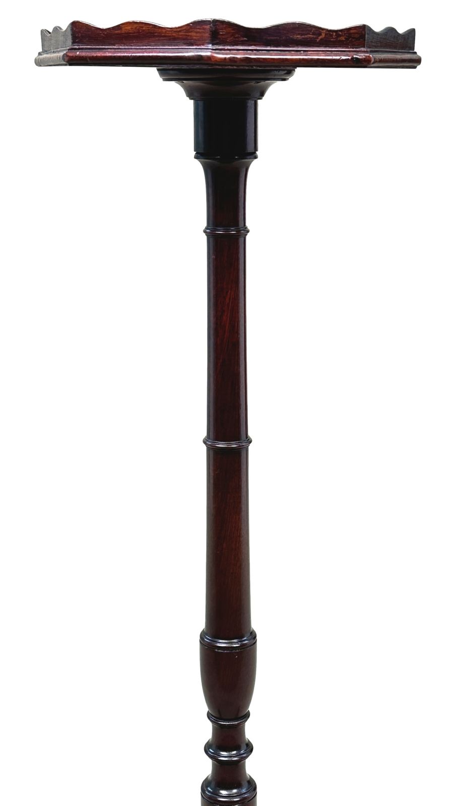 George III Mahogany Torchere Candle Stand (England, Circa 1800) photo 2750.0