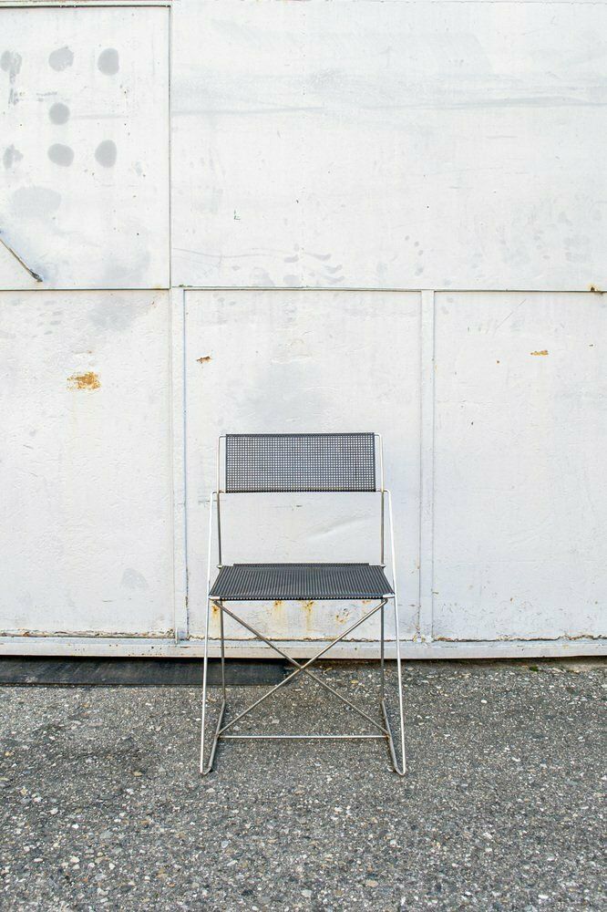 X Line Stoelen Van Niels Jørgen Haugesen Voor Magis, 1977, Set Van 2 photo furniture
