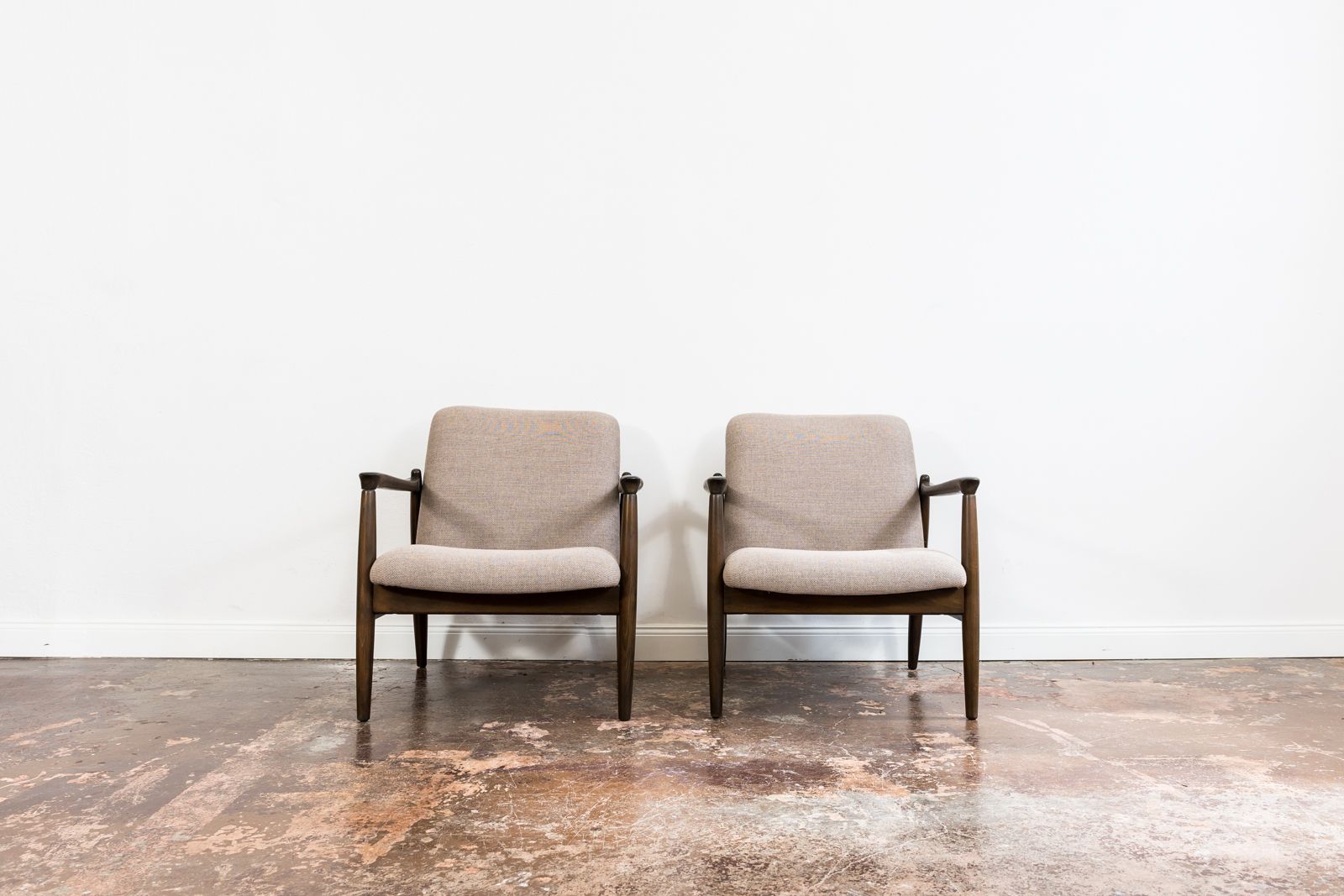 Kvadrat Customizable Armchairs By Edmund Homa, 1960s photo buy