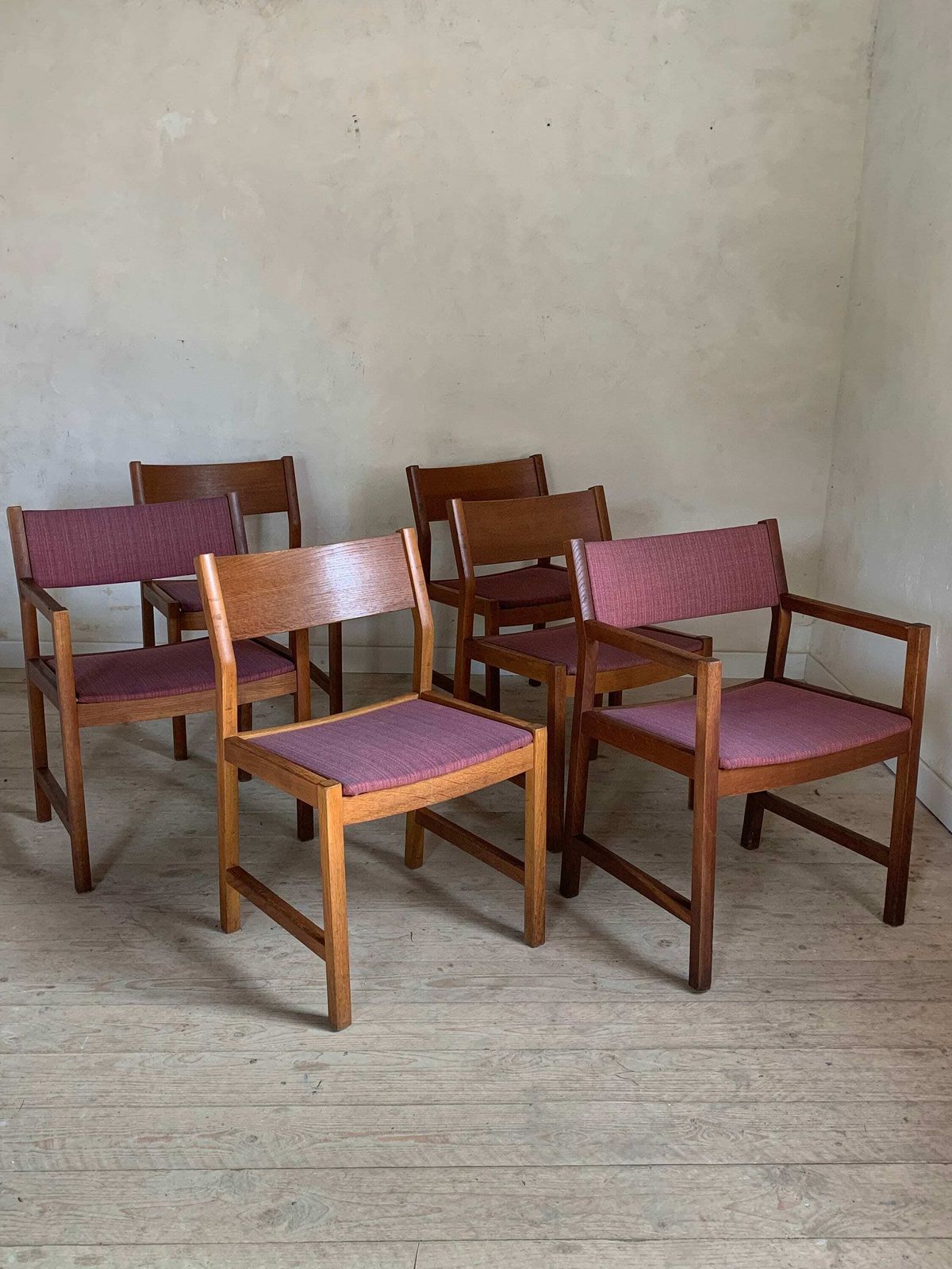Danish Vintage Armchairs By Borge Mogensen photo vintage