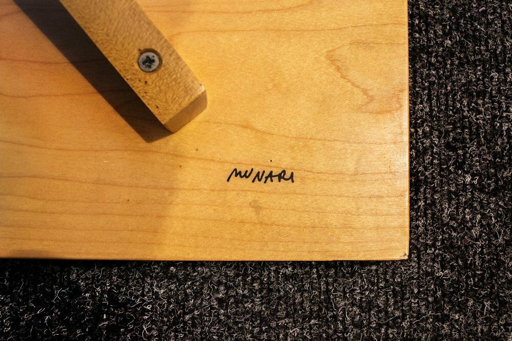 Wooden Coffee Table By Bruno Munari, Italy, 1960s photo vinterior