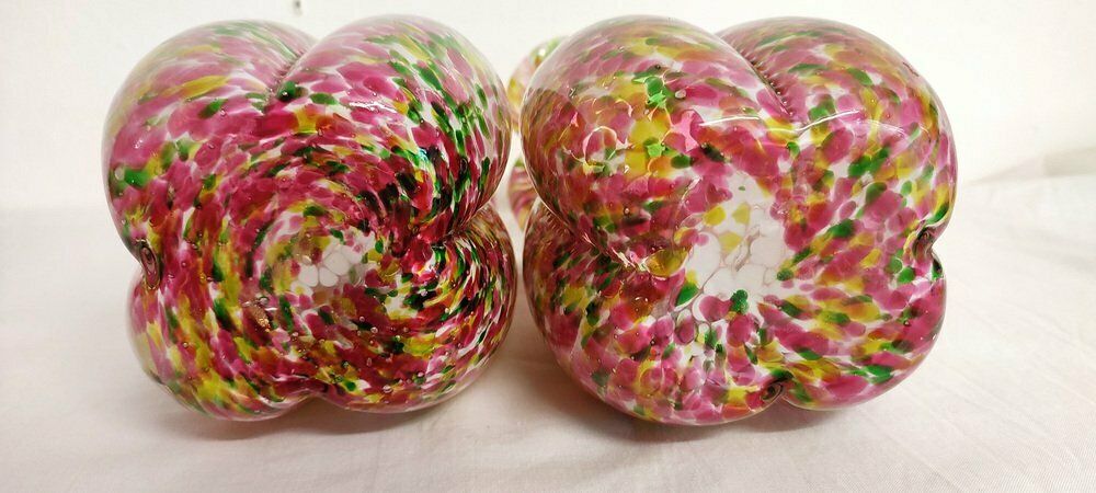 Crystal Vases, Italy, 1940s, Set Of 2 photo 660.0
