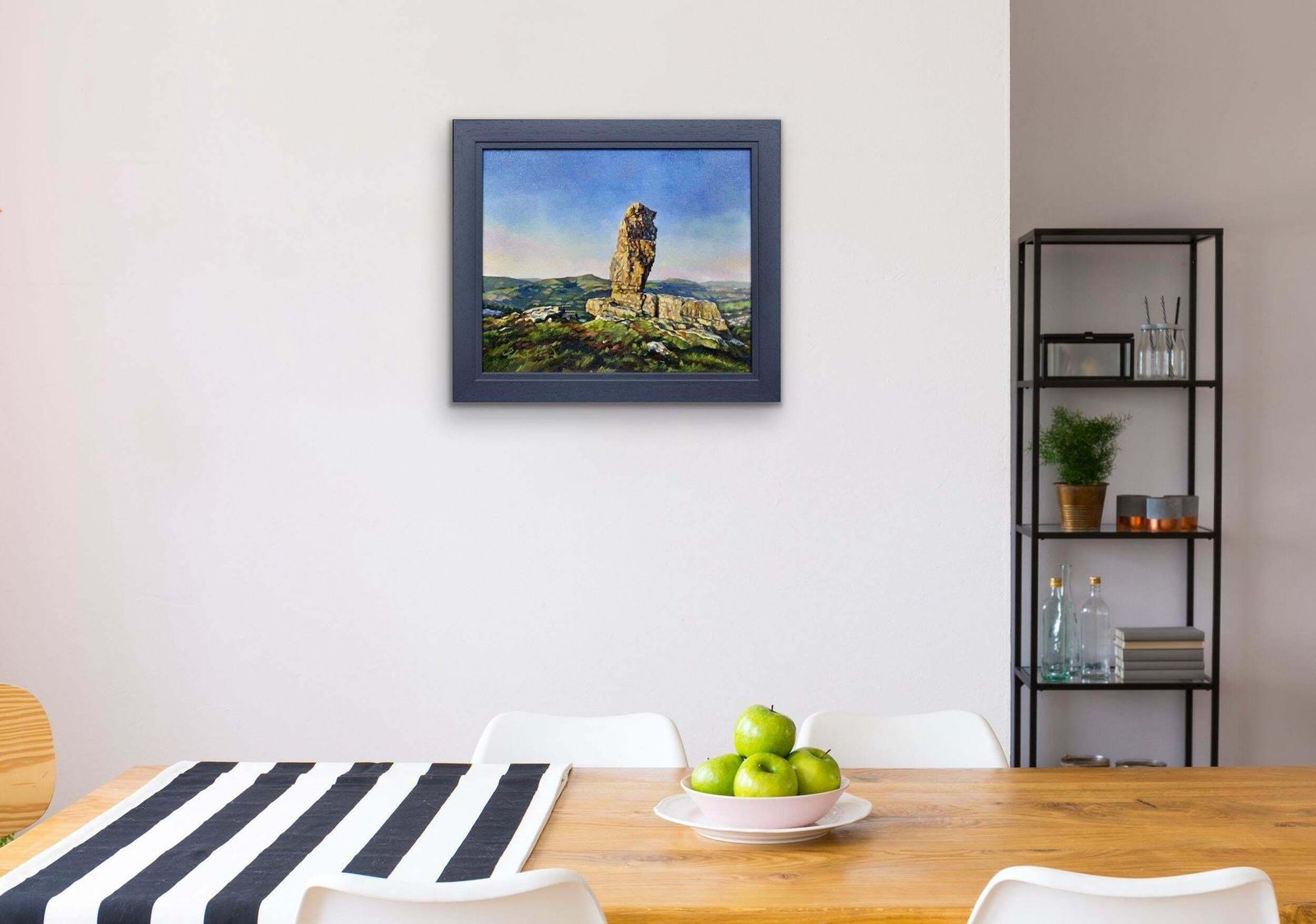 photo for sale Elin Sian Blake Y Bugail Unig (The Lonely Shepherd), Llangattock, Brecon Beacons. Welsh Folklore