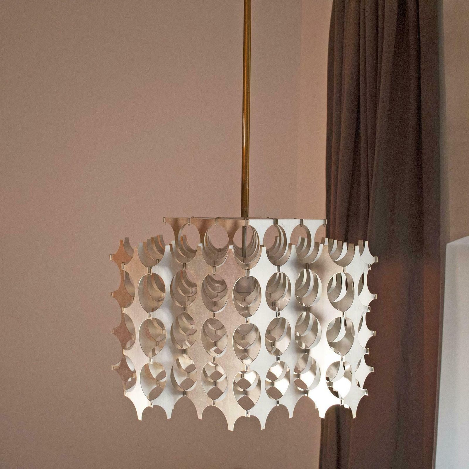 Mario Marenco Chandelier Chyntia 1970s photo 3685.0