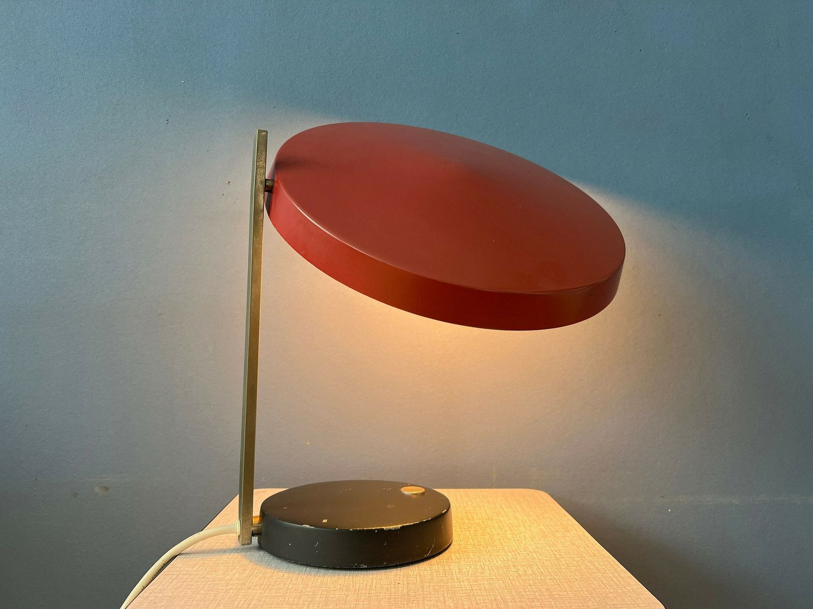 Mid Century 'Oslo' Table Lamp By Heinz Pfaender For Egon Hillebrand photo Lighting