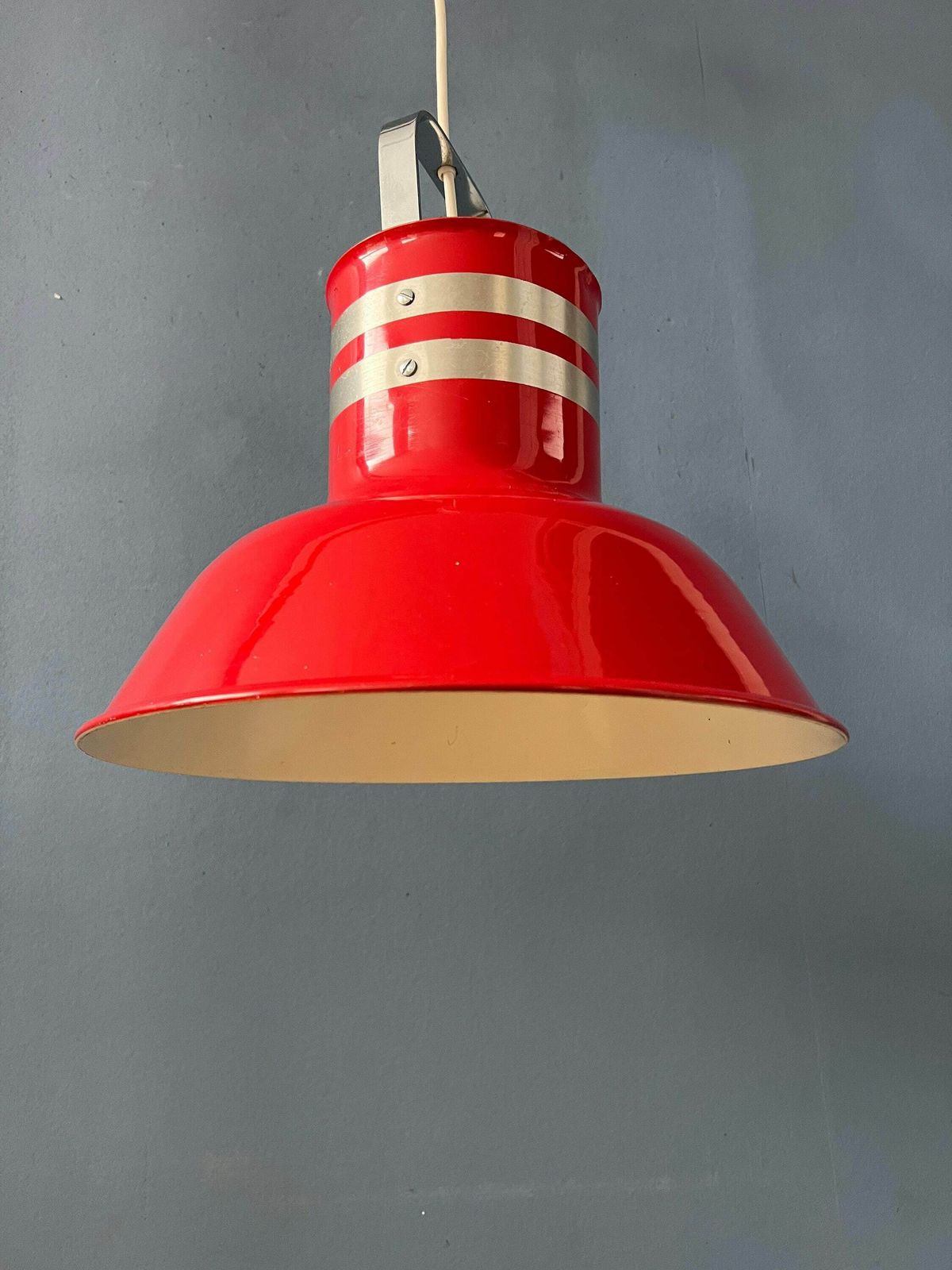 Rode 'Bucket' Space Age Hanglamp Van Ateljé Lyktan photo buy